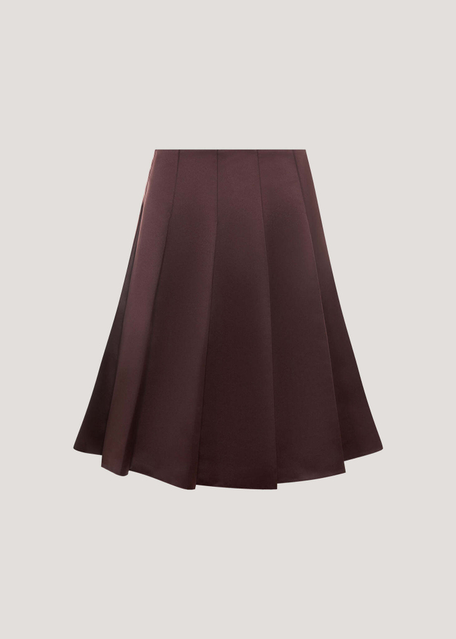 Миди юбка из атласа “Back to office”