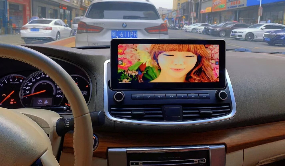 Магнитола для Nissan Teana 2008-2013 (цветной экран) - Carmedia MKD-RC004 монитор 12.3" на Android 12, 6Гб+128Гб, CarPlay, 4G SIM-слот