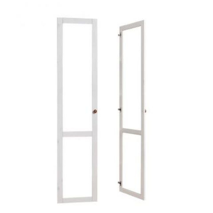 Двери к шкафу для книг, 38x178,5x2, Бостон, белый воск
