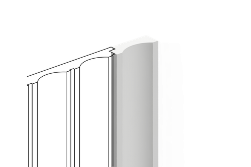 Финишный молдинг LF138B NP