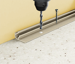 Плинтус для столешницы Идеал 25 мм 081-0 Металлик серебристый Глянцевый 3000 мм