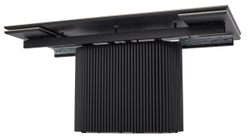 Стол АРИЯ 160 PANDORA LIGHT, керамика / Черный каркас М-City