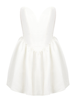 Платье мини Baby doll, белый