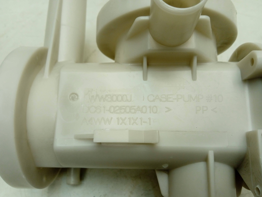 WW60J3097JWDLP кт171 Улитка сливного насоса для стиральной машины Samsung WW60J3097JWDLP б/у