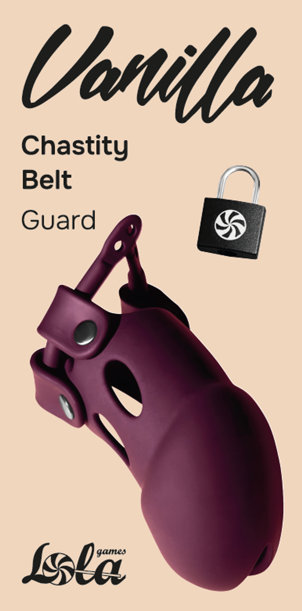 Пояс верности Guard Vanilla Wine Red