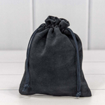 Мешочек 12х15см Бархат класс А (Синий, Черный)