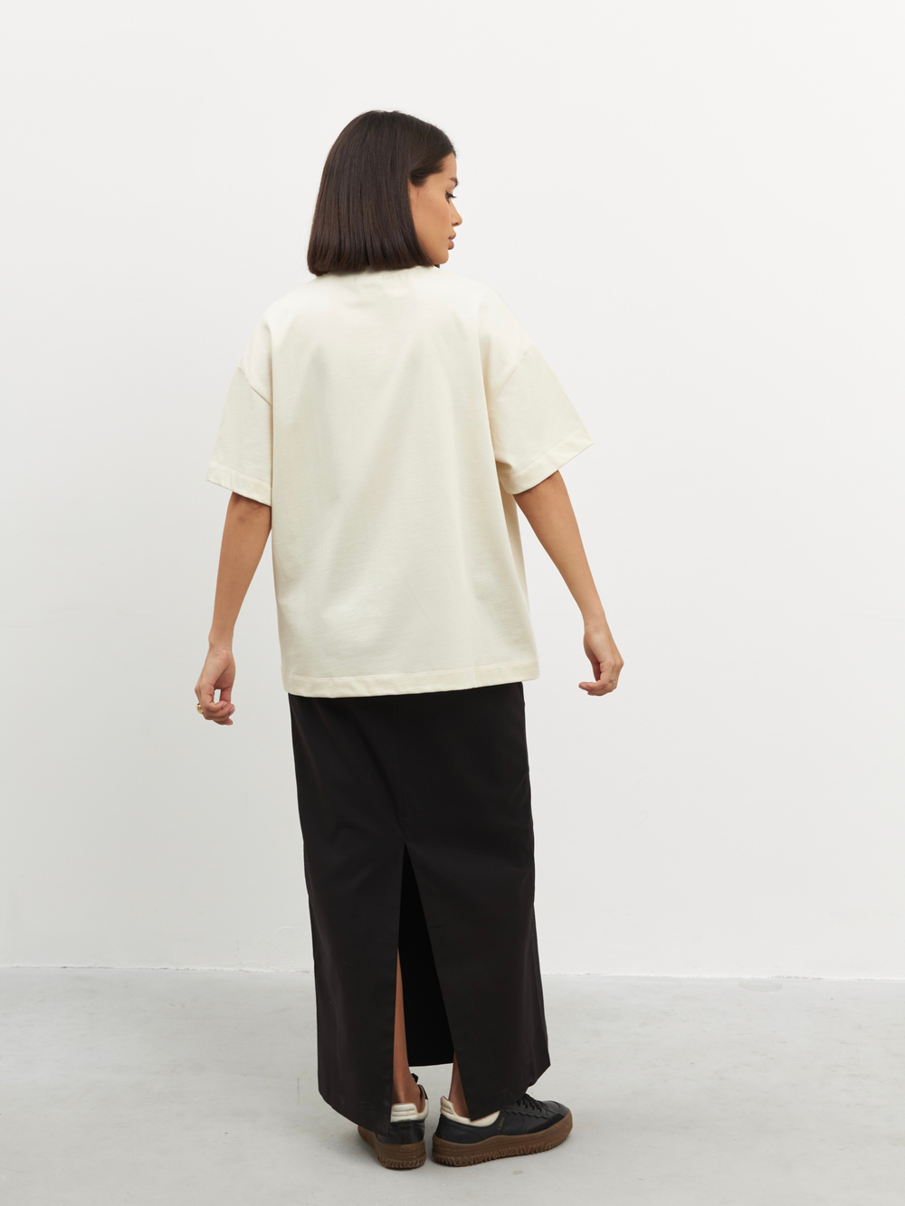 Футболка оверсайз из 100% хлопка