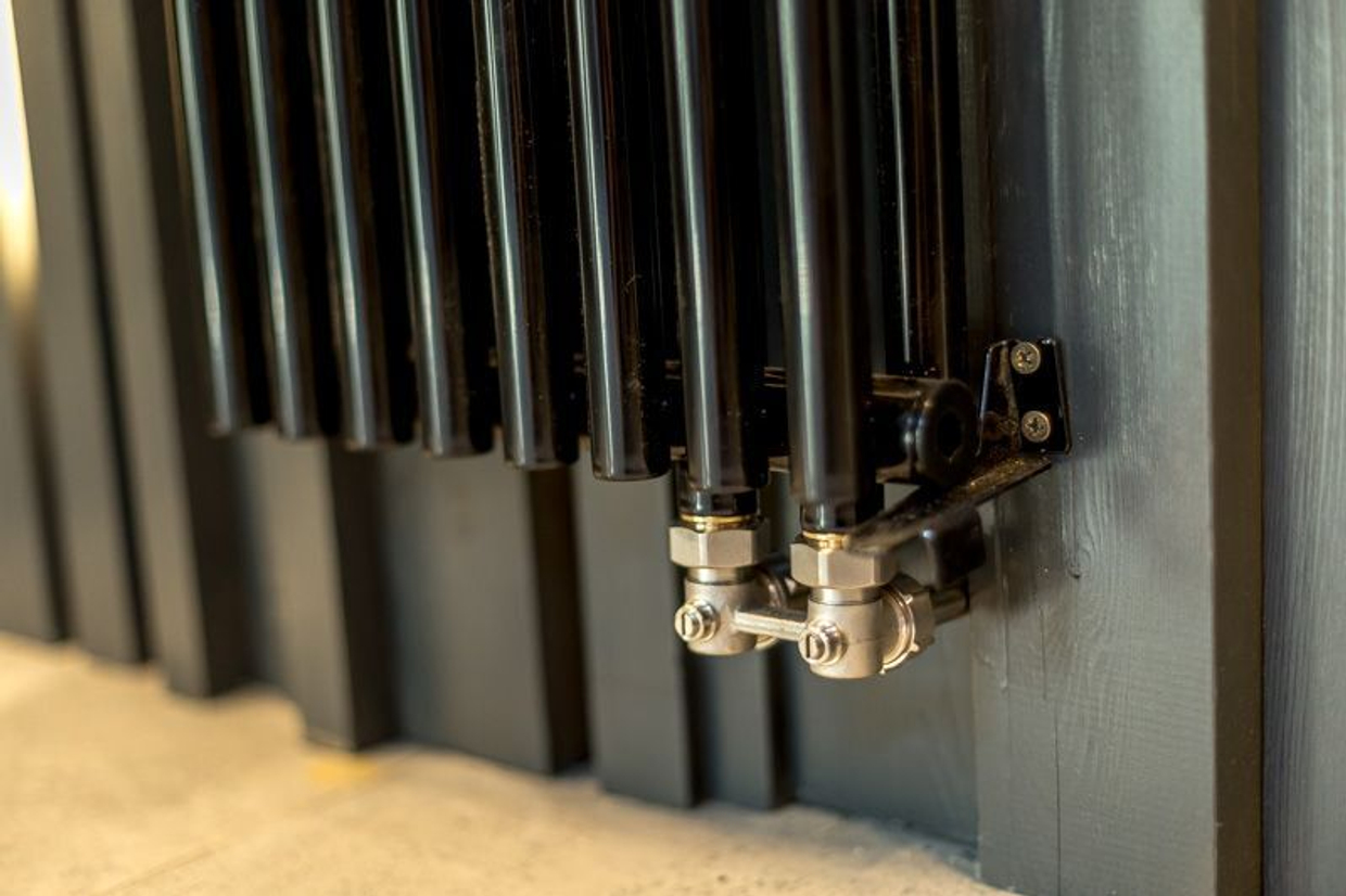 Подключение вертикальных радиаторов