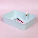 Контейнер для хранения «Пинто ФЛО», цвет аквамарин, 30*22*8см