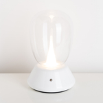 807906 Настольная лампа UOVO III LED 10W 800LM G БЕЛЫЙ/ПРОЗРАЧНЫЙ 3000K