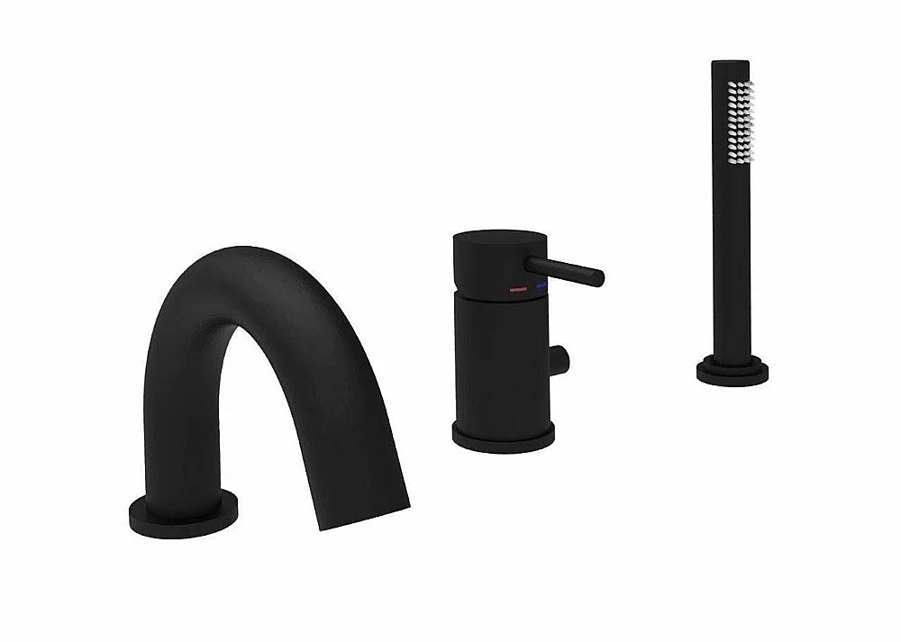 Смеситель на борт ванны Paffoni Light LIG047NO