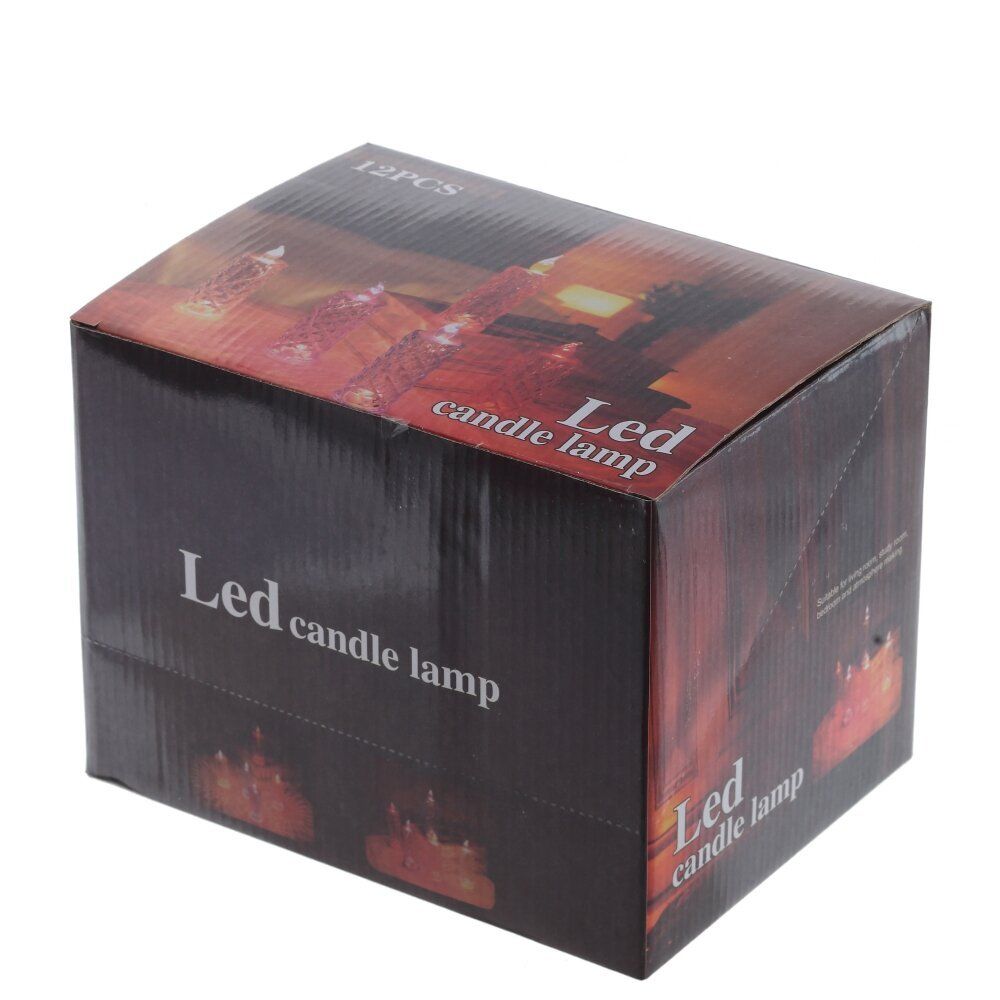 GAEM Изделие декоративное "Свеча" (подсветка, 3xLR54) (блок 12шт), D 5 см, L5 W5 H15,5 см