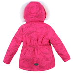 Комплект зимний д/девочки А 50-21 р.140, алый (Rusland)