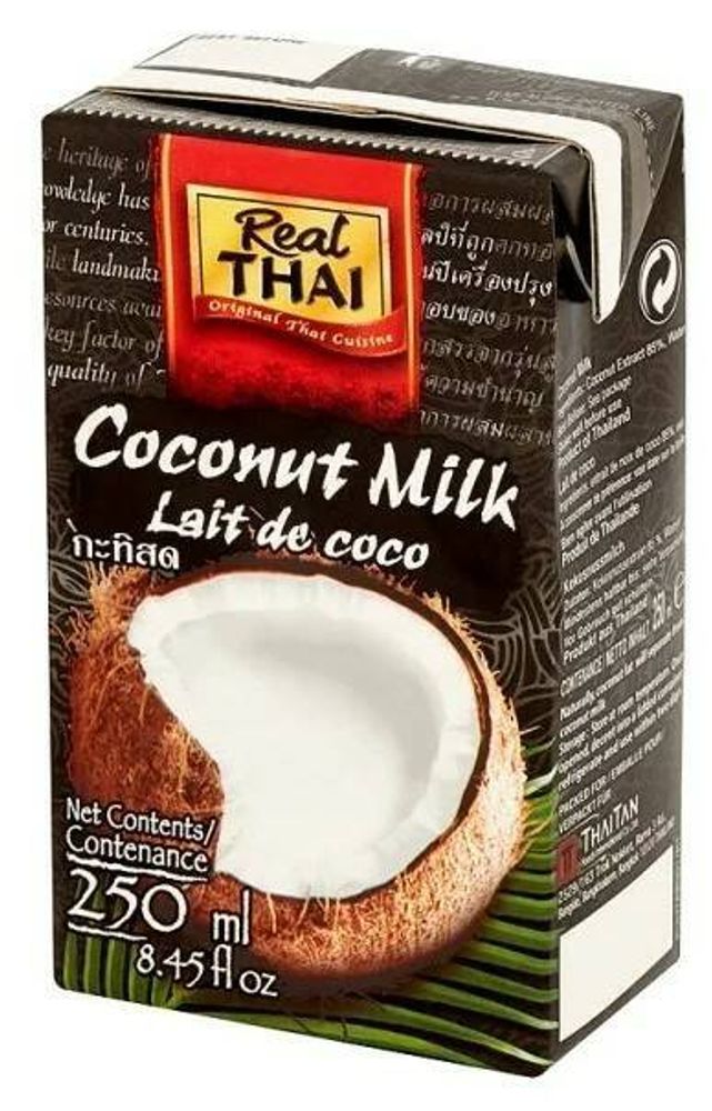 REAL THAI Кокосовое молоко, 250 мл