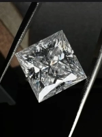 Муассанит принцесса 4.5×4.5мм 0.5сt