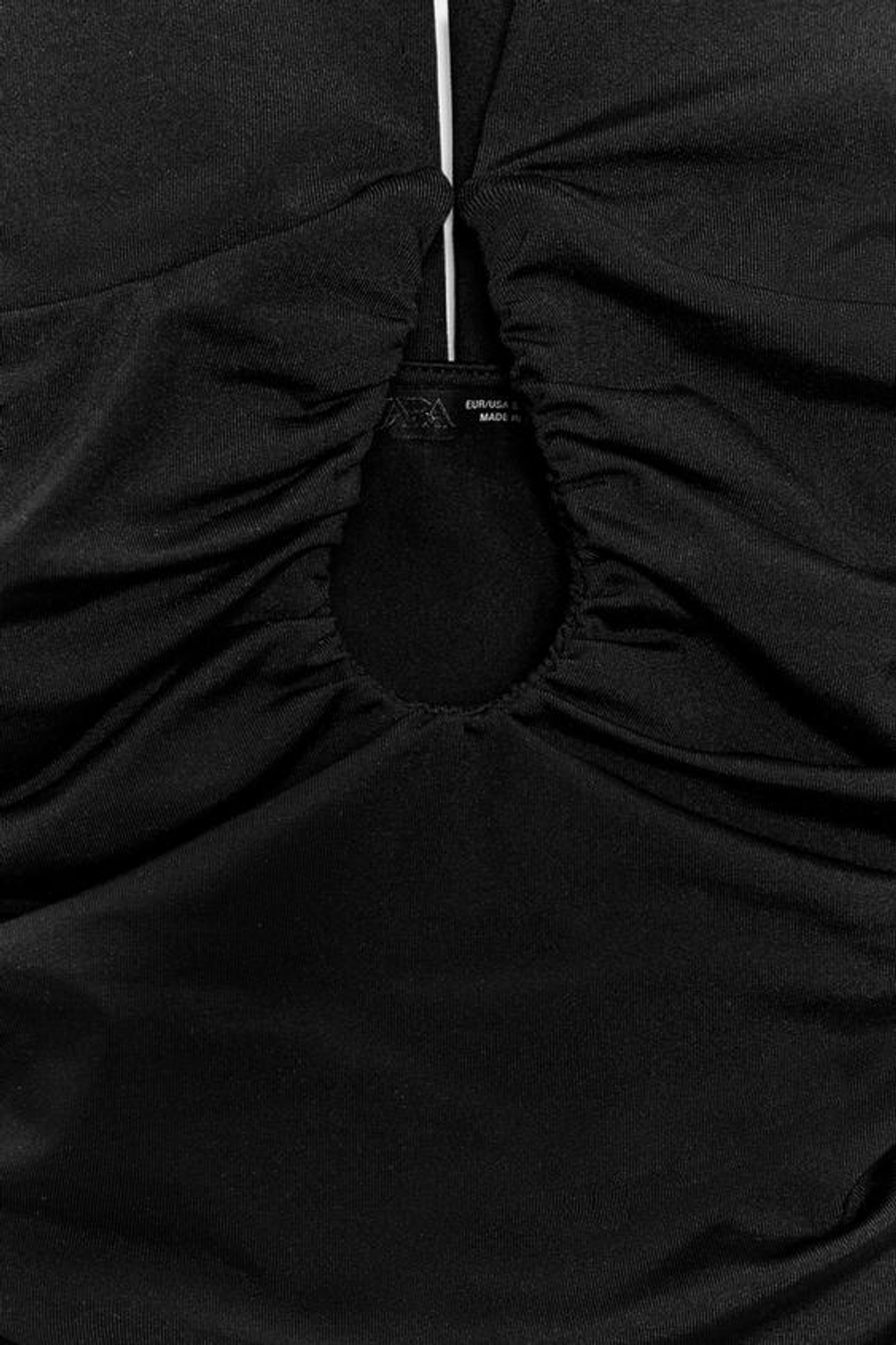 БОДИ ИЗ ПОЛИАМИДНОЙ ТКАНИ - ZARA