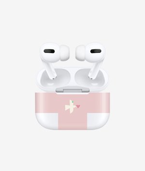 Виниловая наклейка LOVE CARRIER для AirPods