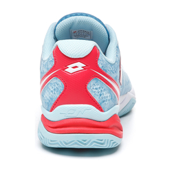 Женские кроссовки для Падел Lotto Superrapida 200 PRT W - clear water/calypso pink/mosaic blue