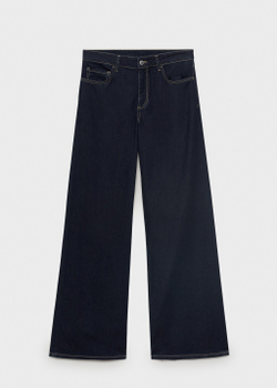 Джинсы Wideleg с заниженной талией