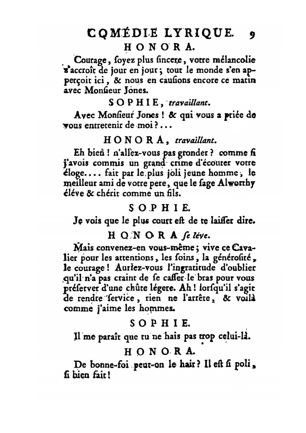 Tom Jones. Comédie lyrique en trois actes | Antoine-Alexandre Henri Poinsinet