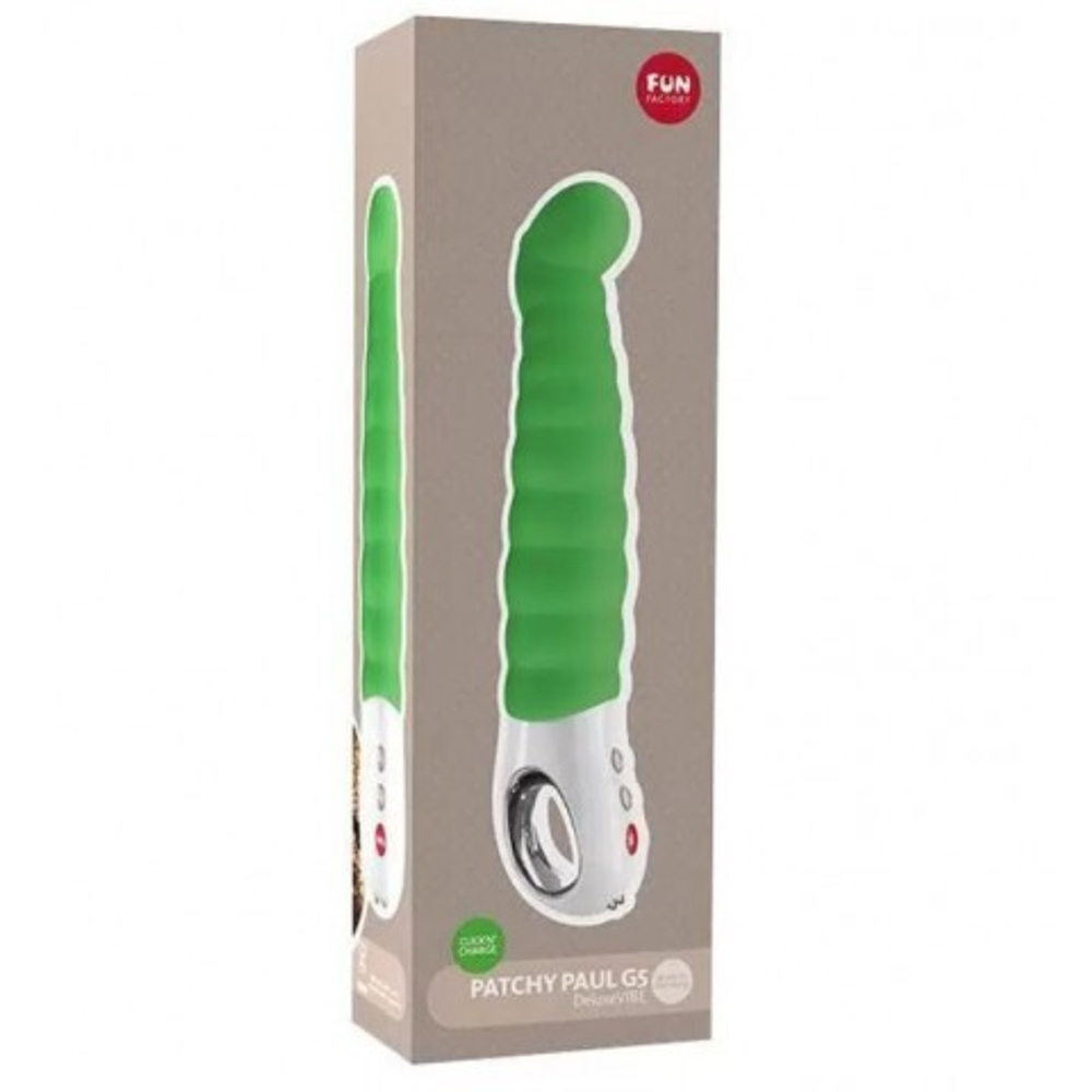 Вибратор Patchy Paul от Fun Factory зеленый