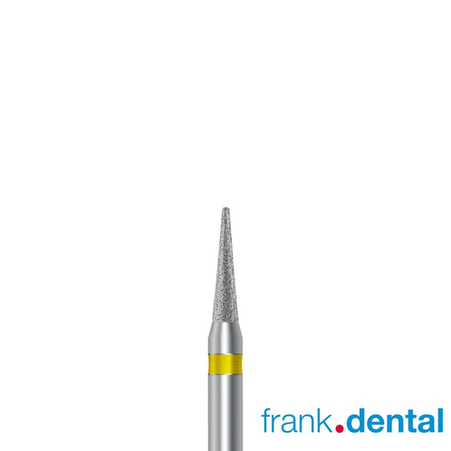 Бор алмазный желтый Frank Dental типа FG - D.852.014.C.FG