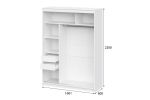 Шкаф-купе ШКП 3 Серия 2 (1600)
