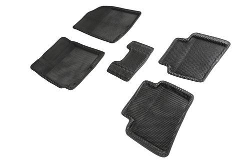 Коврики EVA 3D соты для KIA Rio III 2011-2017, Seintex.95164