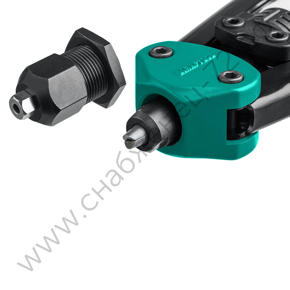 KRAFTOOL MaxKraft-48 2.4-4.8 мм, 290 мм, компактный двуручный заклепочник (31161_z01)