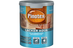 Лак для дерева на водной основе колеруемый Pinotex Lacker Aqua 70 глянцевый 1 л