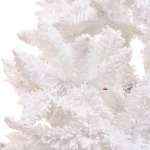 Ёлка «Звон вьюги» 180 см, ПВХ (786 веток), белый иней, Белый