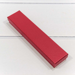 Коробка Ювелирная 20х4.5х2.7 см "Ромбики" (Красный)