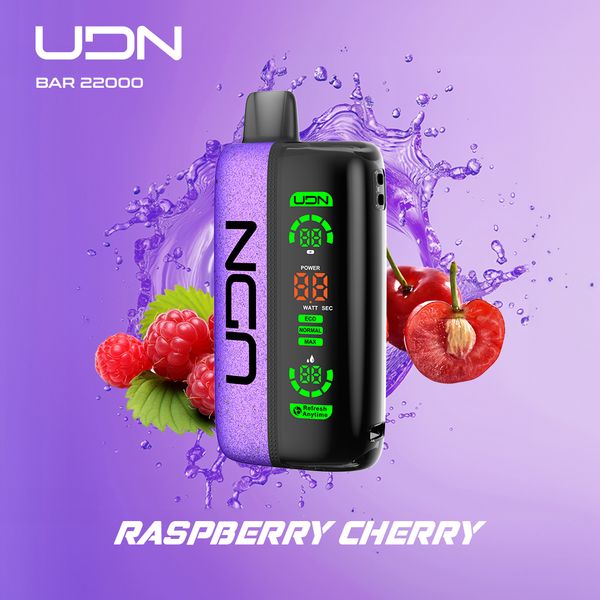 Купить Одноразовый Pod UDN BAR - Raspberry Cherry (22000 затяжек)