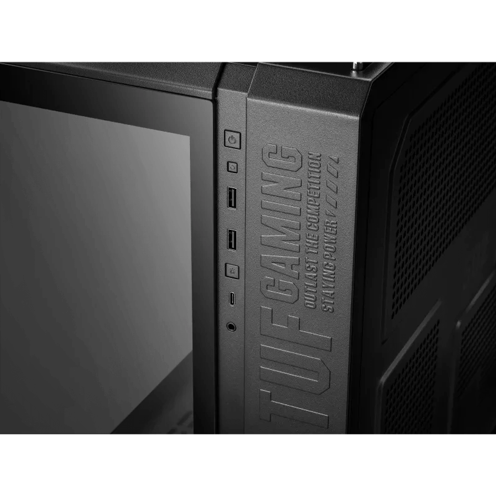 Корпус ASUS TUF Gaming GT502 PLUS TG ARGB BLACK ATX/mATX/mITX GT502 PLUS/BLK/TG//