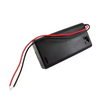 Держатель на 2 батарейки АА BH-321 закрытый