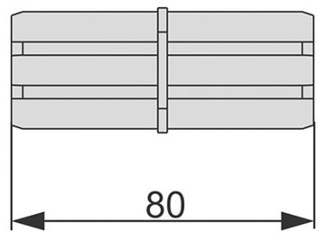 Торцевое соединение профиля TECE TECEprofil арт. 9010009
