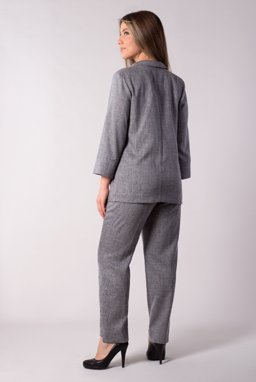 Жакет женский 4034АП, графит #478Гра044034АП