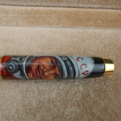 Ручка Parker с ручной росписью Палех "Юрий Гагарин" в футляре