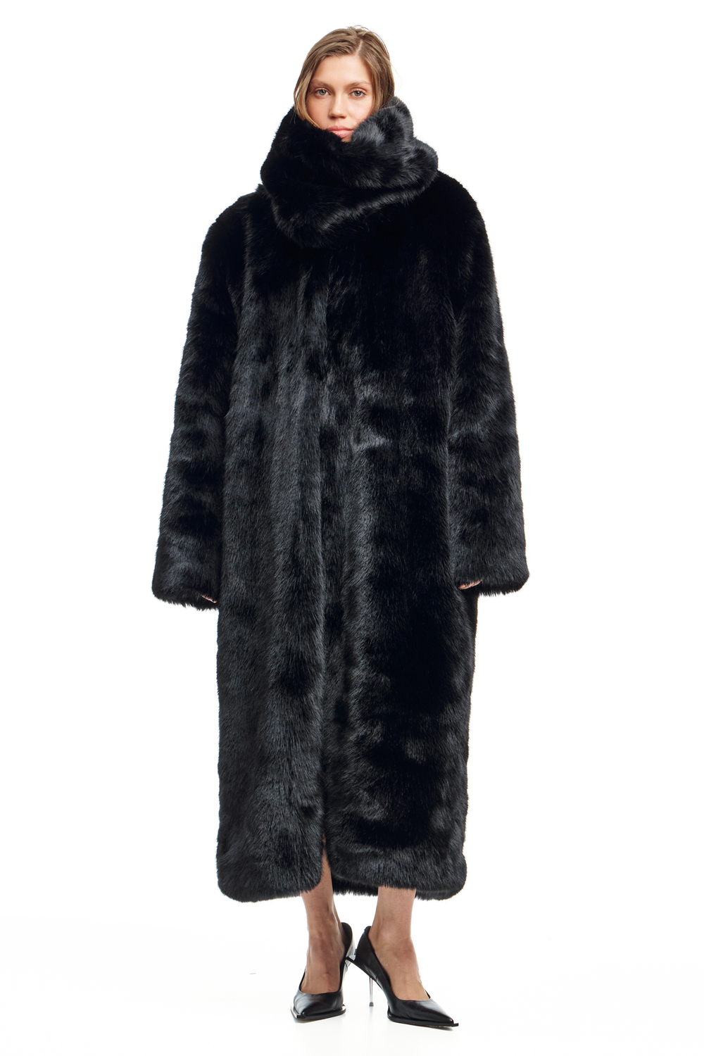 Шуба Old Money Maxi Black