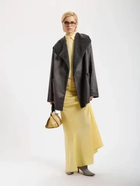 Пальто осеннее жакет начёс барашек