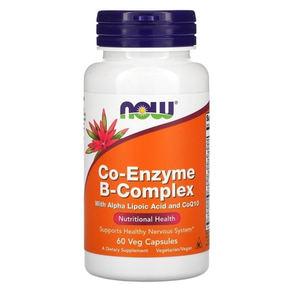 Now Foods Co-Ensyme B-Complex 60 Veg Capsules , Коэнзим В-Косплекс