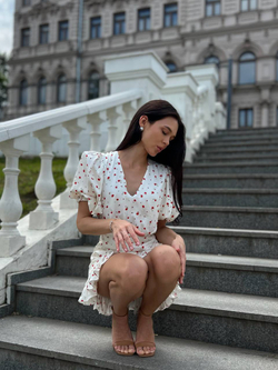 Платье Мини Белла в белом цвете