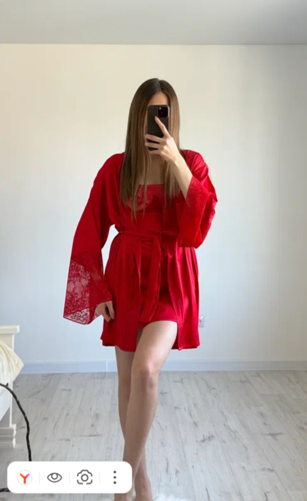 Красный халат