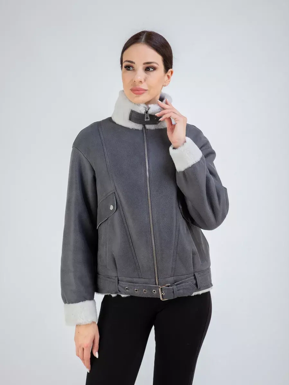 Дубленка зимняя натуральная Турция