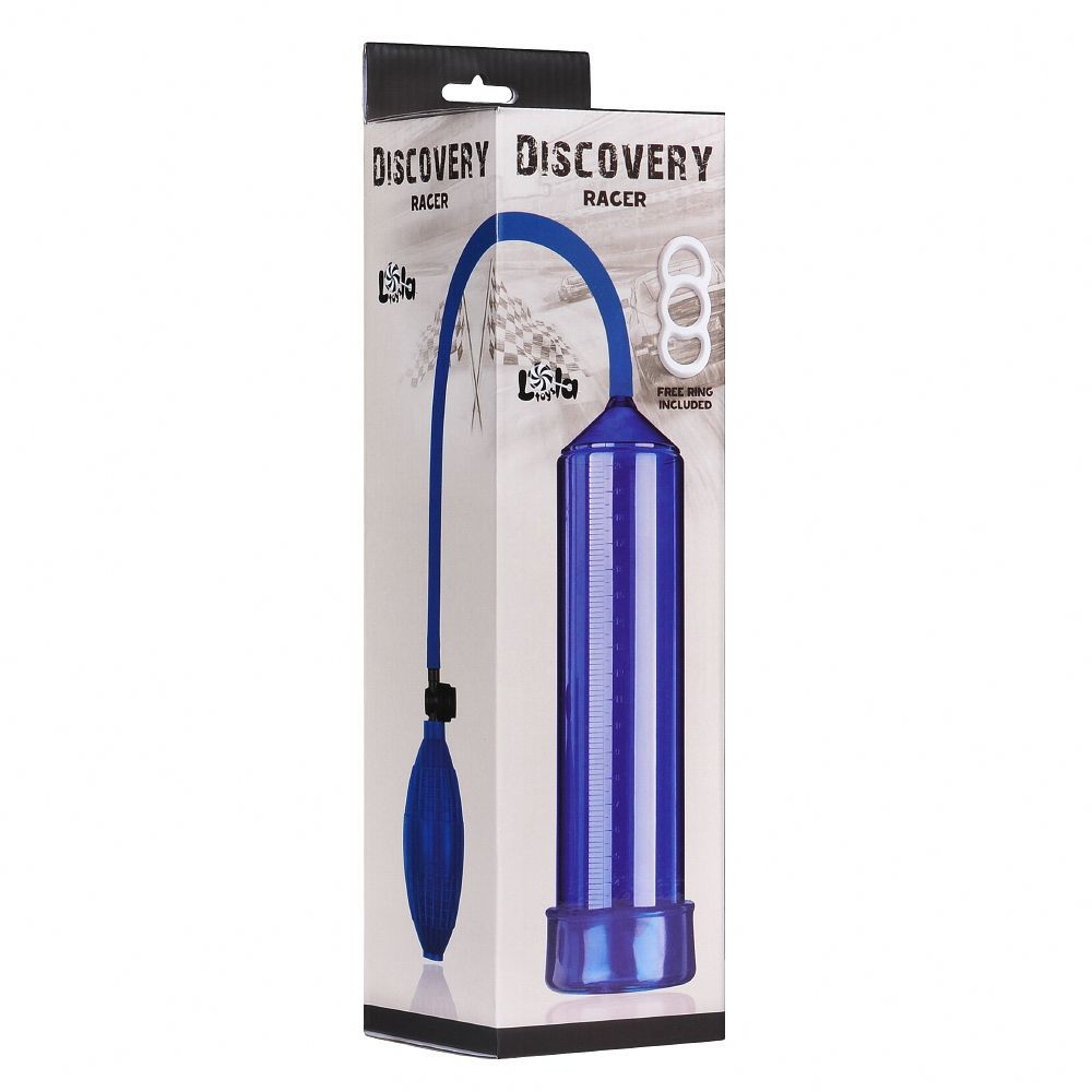 Вакуумная помпа Lola Games Discovery Racer Blue, рабочая длина 22 см