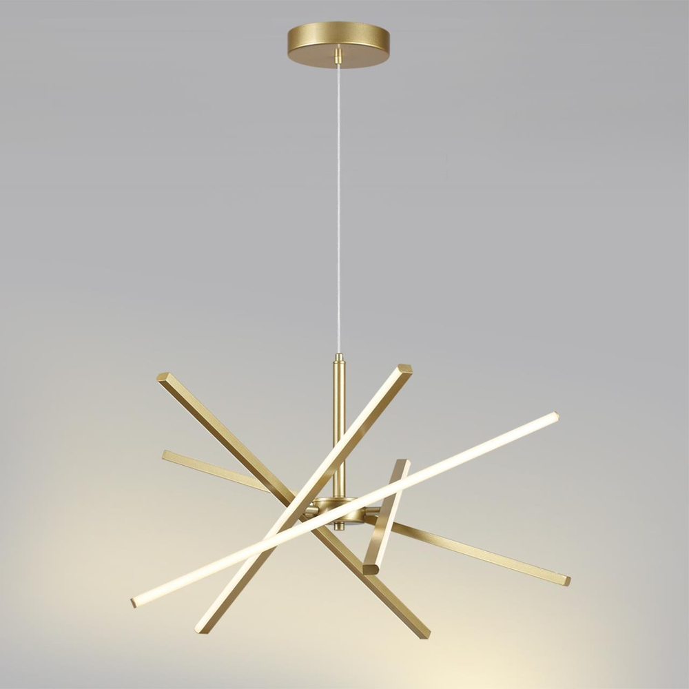 6564/60L LEDIO LN25 234 золотой//металл/ Подвесной светильник LED 4000K 60W 220V PARKER