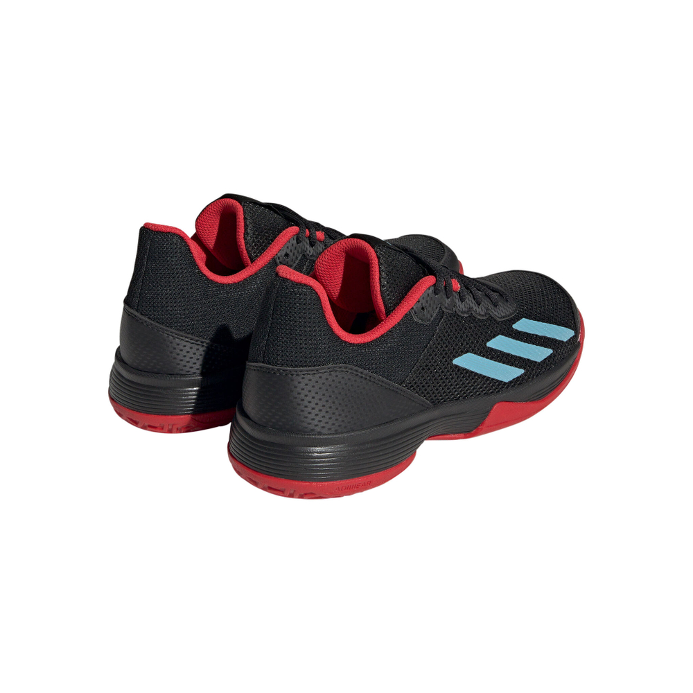 Детские теннисные кроссовки adidas Courtflash Kids - Black, Red