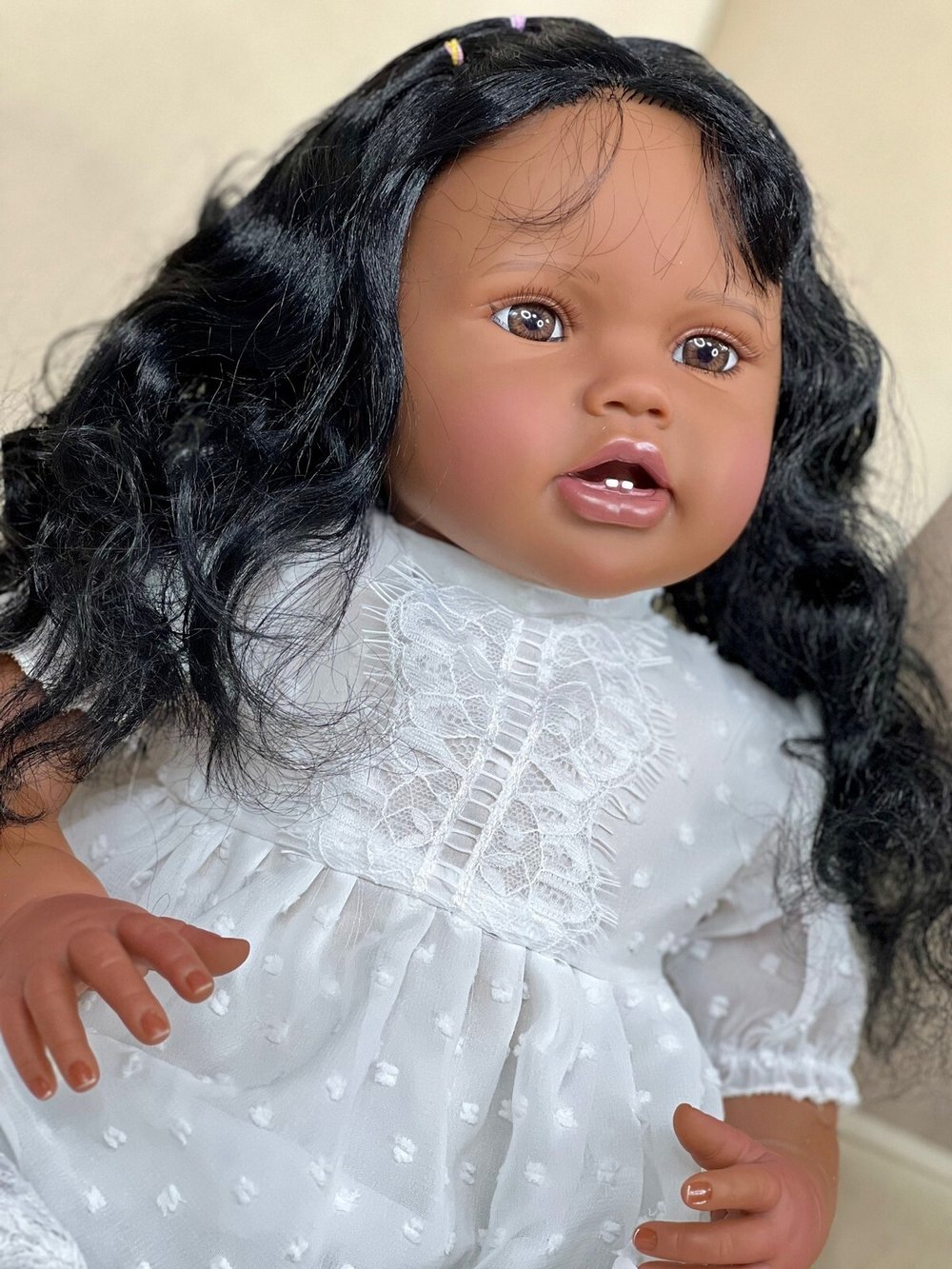 Кукла Реборн мягконабивная 60см (FA-975)