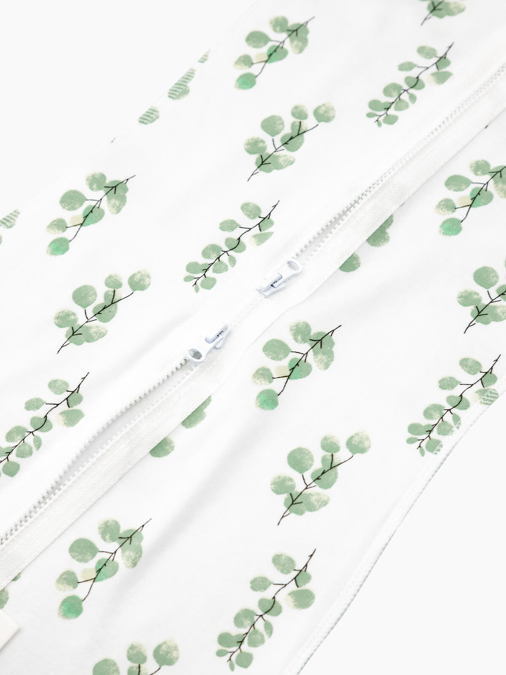 Пеленальный кокон и шапочка Mjölk Эвкалипт