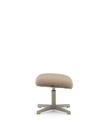 Крутящийся пуф Jaspe светло-коричневый